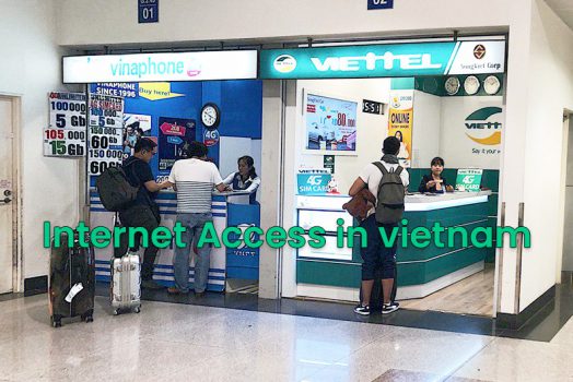 Accessing the Internet and Wifi while traveling in Vietnam