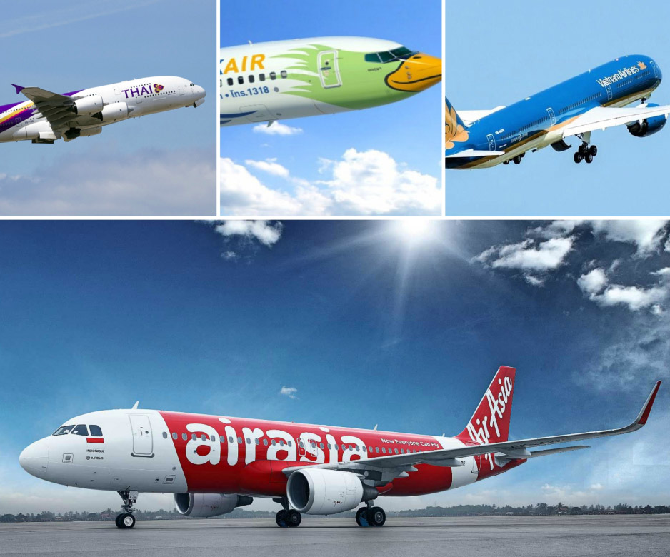 Flights to Vietnam from Bangkok Thailand