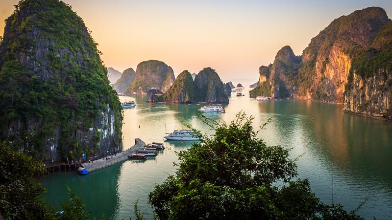 Destinations in Vietnam for tourists from South Africa