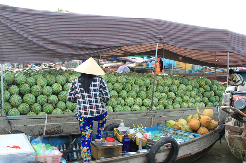 Can Tho Floating Market