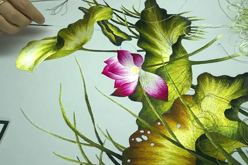 Hand-Embroidered Paintings - Gifts for loved ones