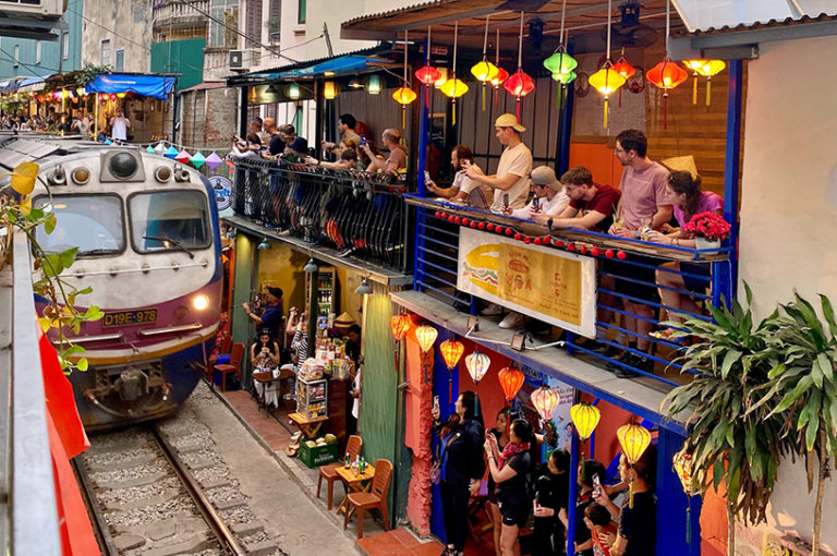 Hanoi Train Street Coffee