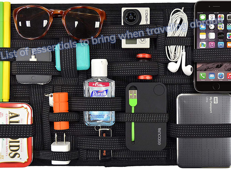 List of Essentials To Bring When Traveling Abroad