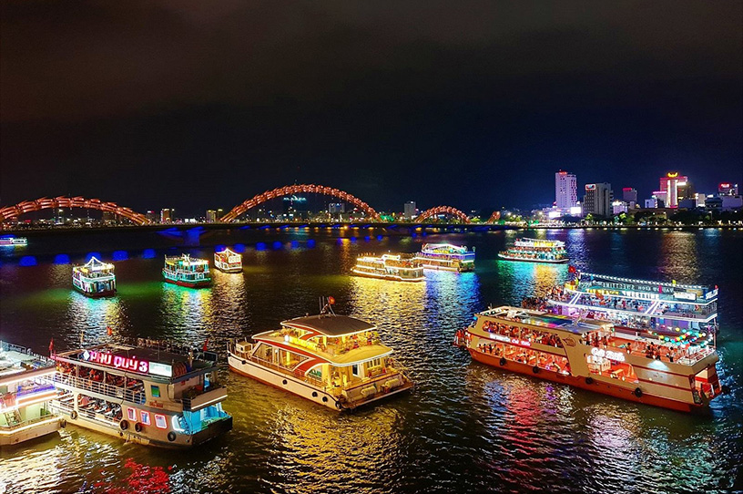 Cruising on the Han River in Da Nang