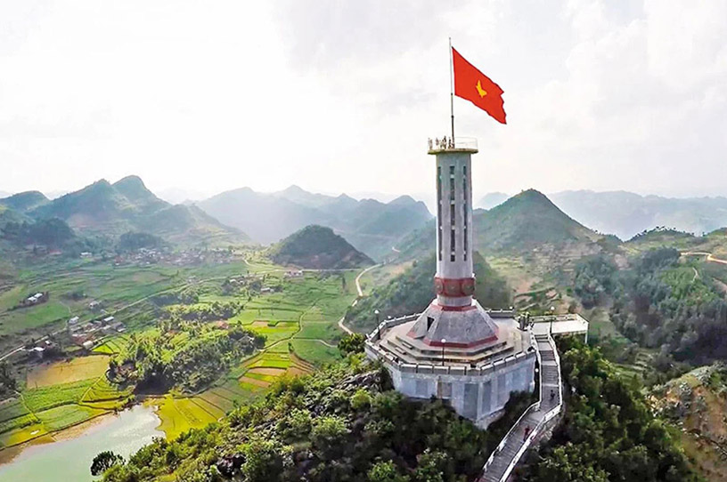 Mai Chau Flagpole