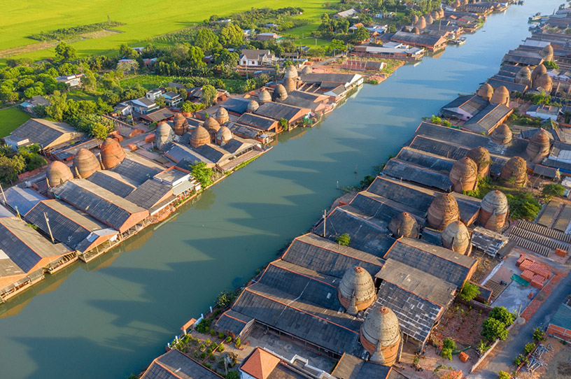 Mang Thit Brick Kilns