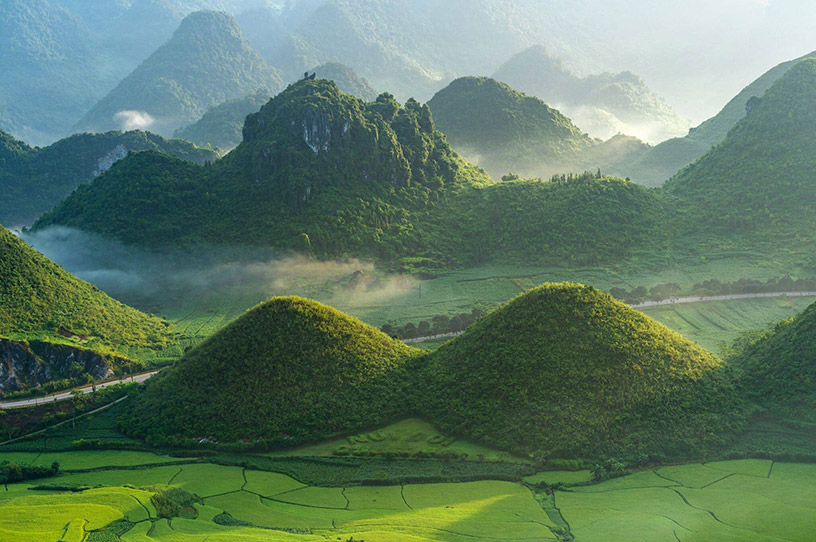 Quan Ba Twin Mountains