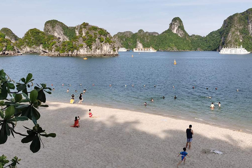 Beach on Ti Top Island