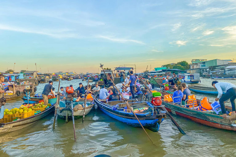 Cai Rang Floating Market Can Tho