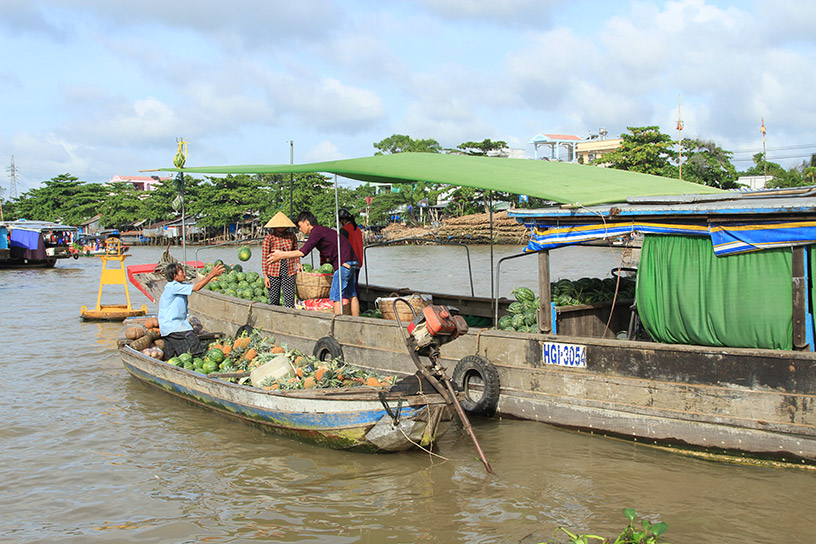 Floating Markets of Mekong Delta