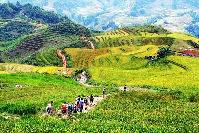 Trekking in Sin Chai Village