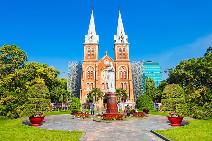 Notre Dame Cathedral, Ho Chi Minh city: Historical icon in the city center