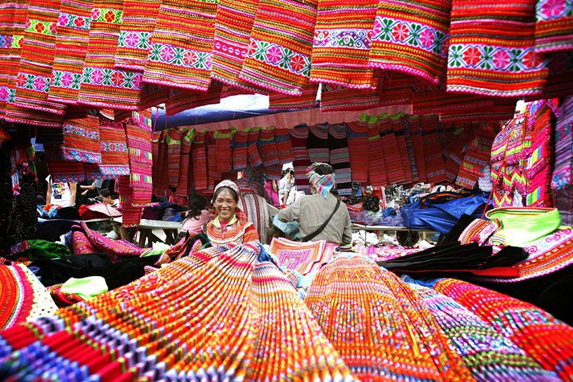 Ta Phin Brocade Weaving Village