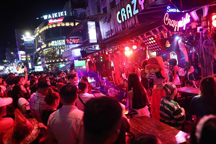 Halloween Festival on Bui Vien Street