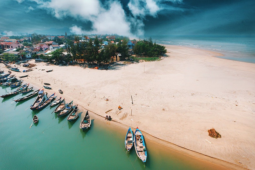 Lang Co Fishing Village
