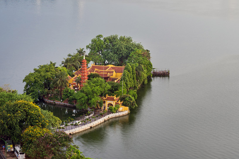 Tran Quoc Pagoda in Hanoi